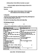 Kế hoạch dạy hoc Hình học 6 năm học 2016 - 2017